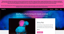 Desktop Screenshot of biopop.com